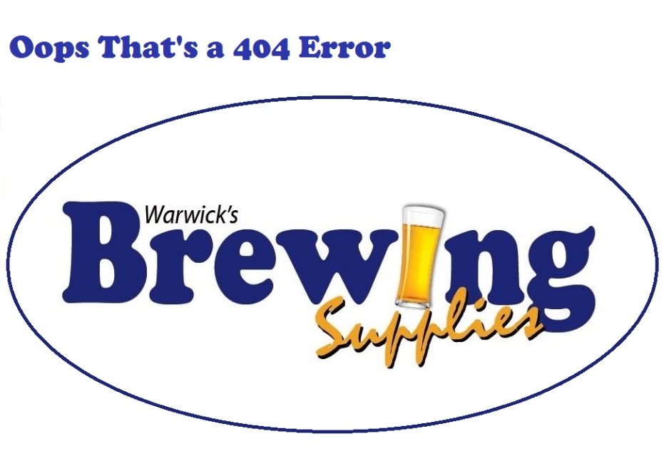 brewing supplies online 404 error