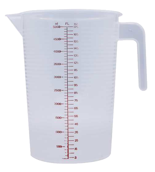Brewer's 5lt Calibrated Plastic Jug