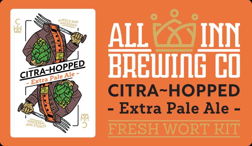 All Inn Brewing Citra Hopped Extra Pale Ale | Home Brew Supplies