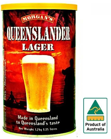 Morgan's Queenslander Lager Home Brew Beer Kit