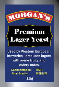 Morgan's Western Europe Lager Yeast.