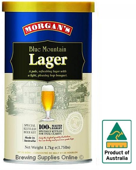 Morgan's Blue Mountain Lager