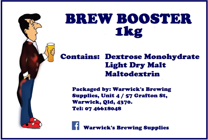 Warwick's Brewing Supplies Brew Booster 1kg