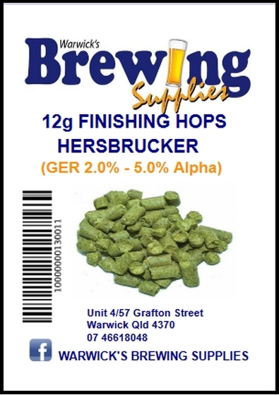 WBS Hersbrucker Finishing Hop 12g | Homebrew Supplies