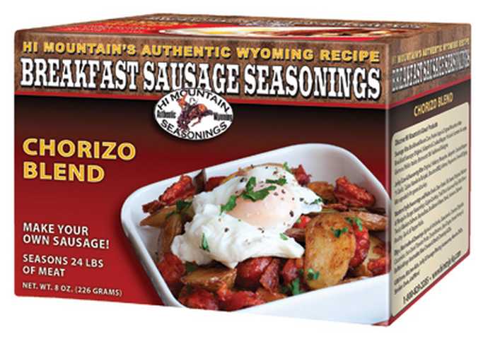Hi Mountain Chorizo Breakfast Sausage Blend Kit