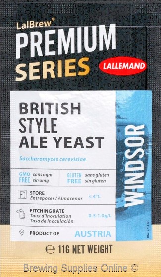 Lallemand Windsor Ale Yeast | Home Brew Supplies