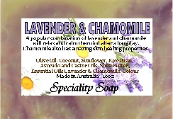 Specialty Soap Shop Lavender & Chamomile Soap