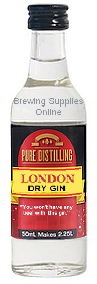 Brewing Supplies Online Pure Distilling London Dry Gin Flavour