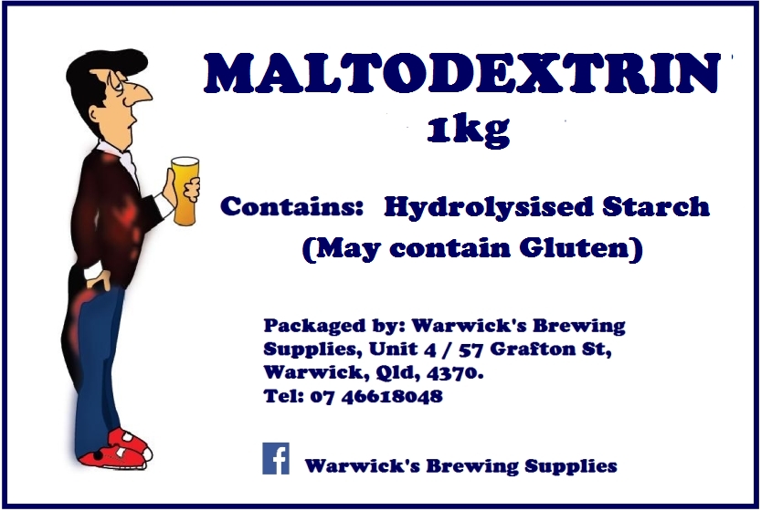 Home Brewing Supplies Maltodextrin 1kg