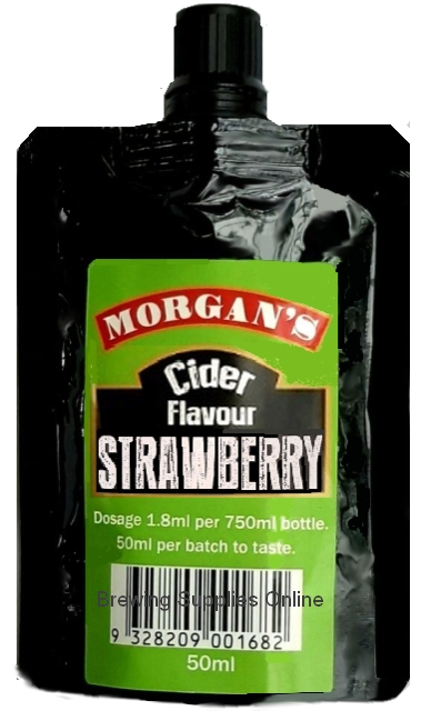 Brewing Supplies Online Morgan's Strawberry Cider Flavour