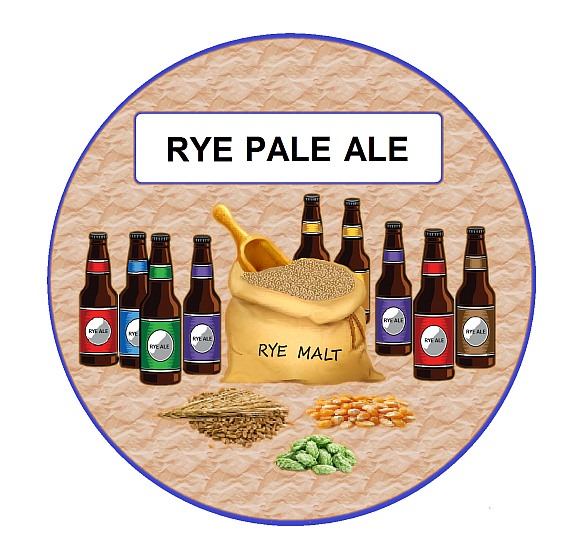 Brewing Supplies Online Craft Rye Pale Ale Grain Beer Recipe Pack