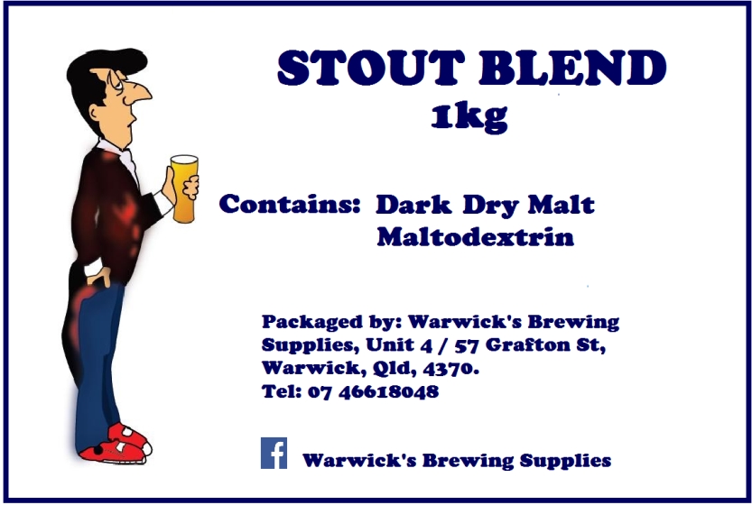 Warwick's Brewing Supplies Stout Blend 1kg