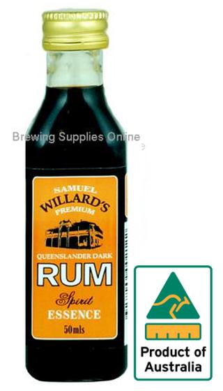Samuel Willard's Premium Queensland Rum Flavour 50ml