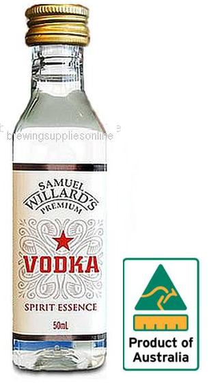  Samuel Willard's Premium Vodka Flavour 50ml